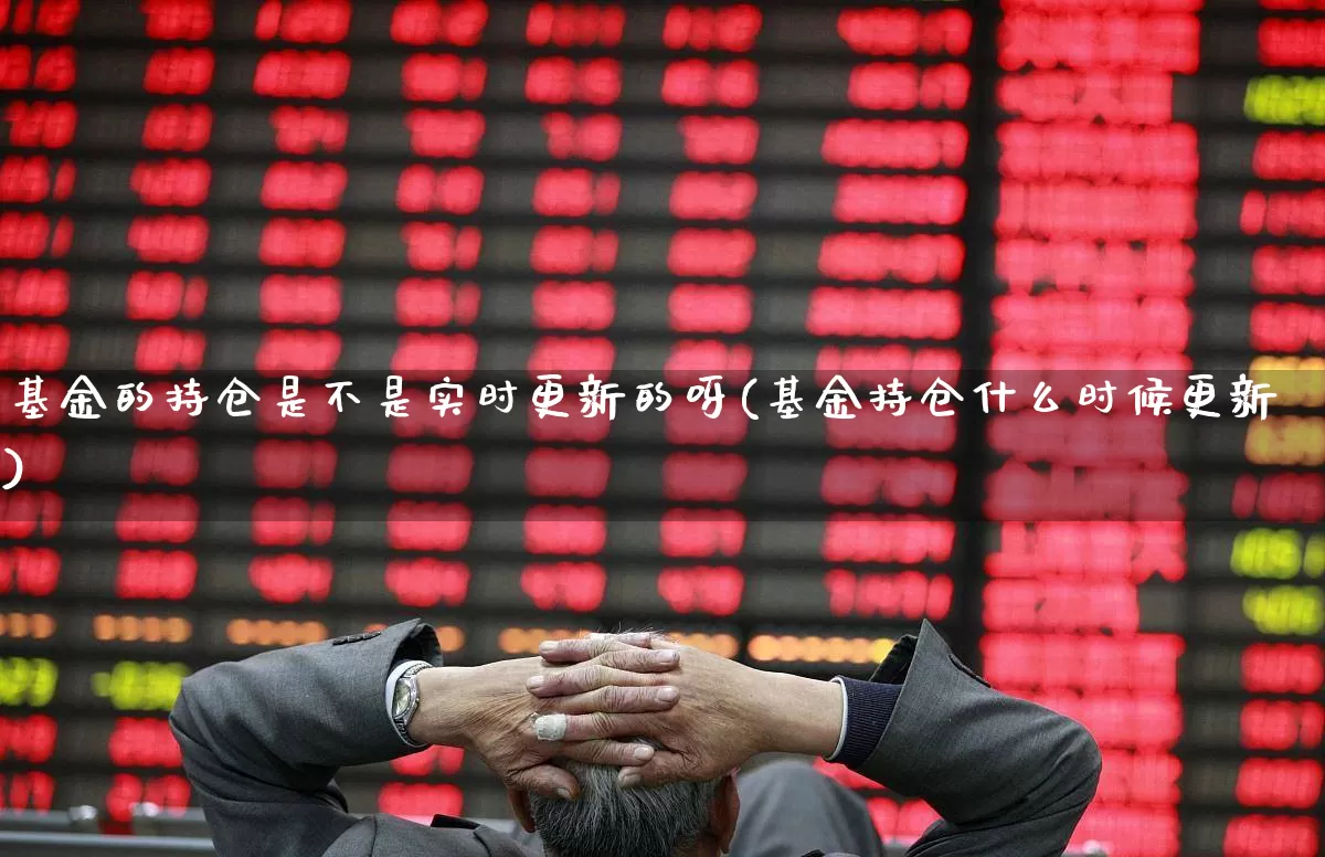基金的持仓是不是实时更新的呀(基金持仓什么时候更新)_https://www.syklpowerbike.com_北交所_第1张