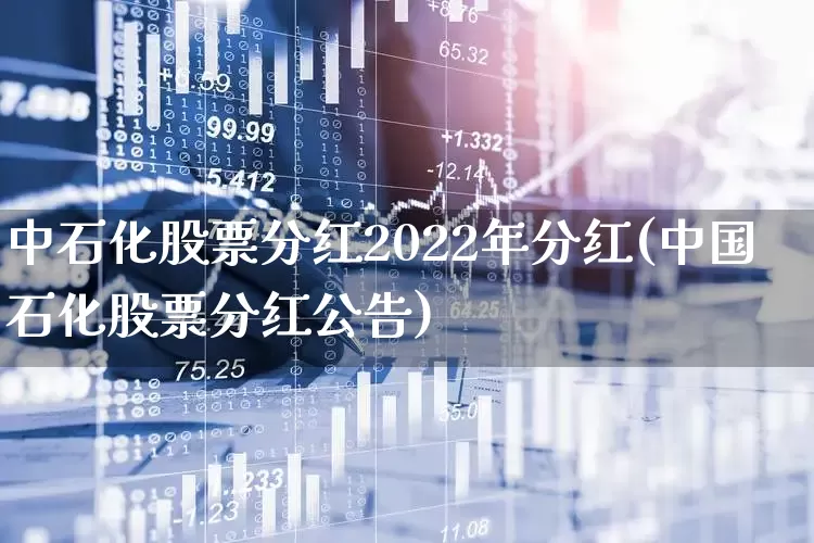 中石化股票分红2022年分红(中国石化股票分红公告)_https://www.syklpowerbike.com_科创板_第1张