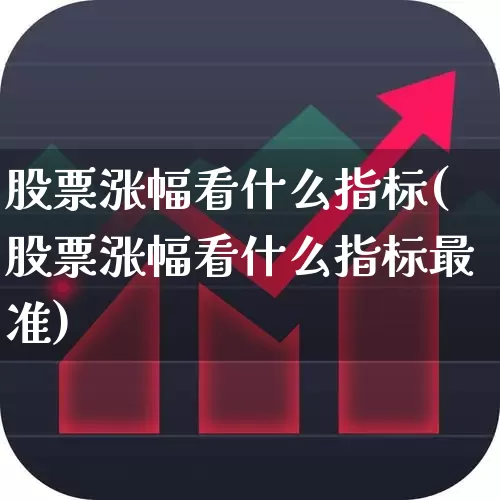 股票涨幅看什么指标(股票涨幅看什么指标最准)_https://www.syklpowerbike.com_北交所_第1张
