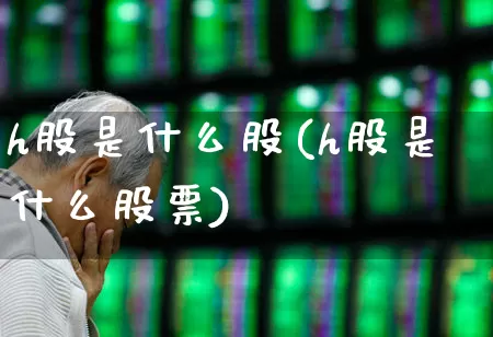 h股是什么股(h股是什么股票)_https://www.syklpowerbike.com_科创板_第1张