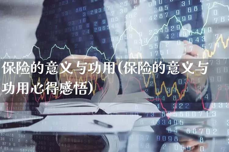 保险的意义与功用(保险的意义与功用心得感悟)_https://www.syklpowerbike.com_科创板_第1张