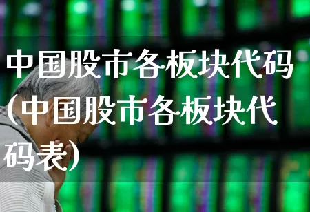 中国股市各板块代码(中国股市各板块代码表)_https://www.syklpowerbike.com_深交所_第1张