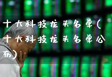 十大科技龙头名单(十大科技龙头名单公布)_https://www.syklpowerbike.com_科创板_第1张