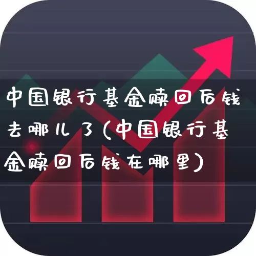 中国银行基金赎回后钱去哪儿了(中国银行基金赎回后钱在哪里)_https://www.syklpowerbike.com_科创板_第1张