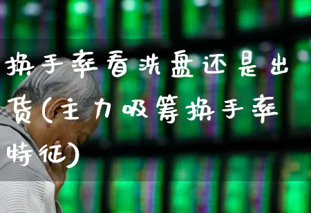 换手率看洗盘还是出货(主力吸筹换手率特征)_https://www.syklpowerbike.com_创业板_第1张