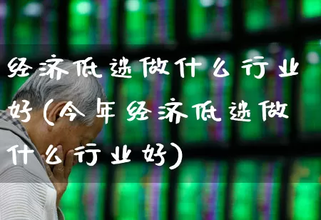 经济低迷做什么行业好(今年经济低迷做什么行业好)_https://www.syklpowerbike.com_深交所_第1张