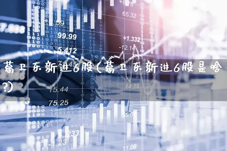 葛卫东新进6股(葛卫东新进6股是啥?)_https://www.syklpowerbike.com_深交所_第1张