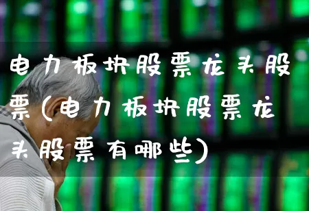 电力板块股票龙头股票(电力板块股票龙头股票有哪些)_https://www.syklpowerbike.com_上交所_第1张