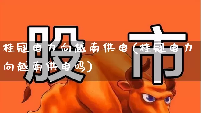 桂冠电力向越南供电(桂冠电力向越南供电吗)_https://www.syklpowerbike.com_北交所_第1张