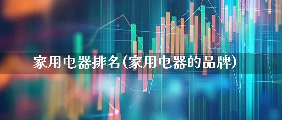 家用电器排名(家用电器的品牌)_https://www.syklpowerbike.com_北交所_第1张