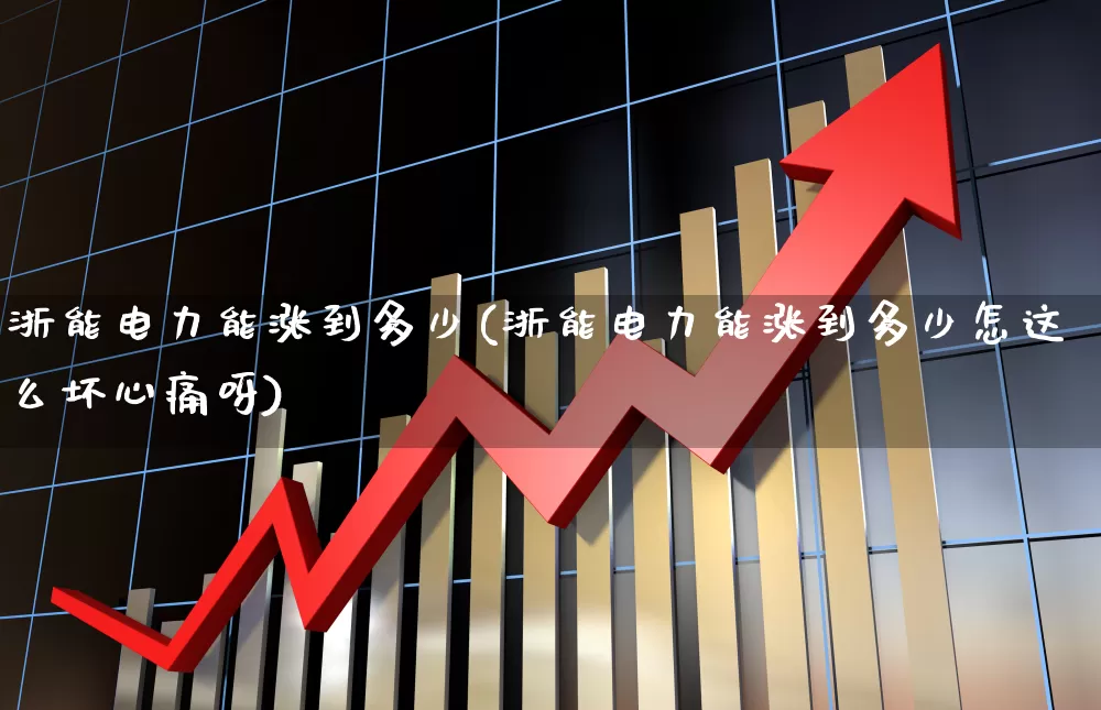浙能电力能涨到多少(浙能电力能涨到多少怎这么坏心痛呀)_https://www.syklpowerbike.com_上交所_第1张