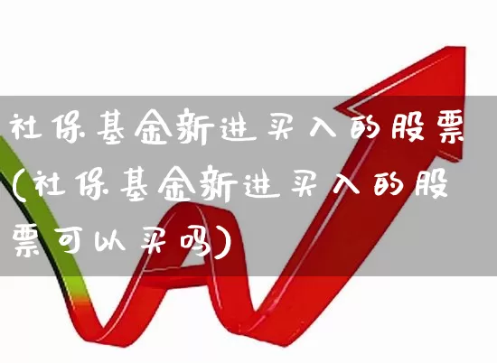 社保基金新进买入的股票(社保基金新进买入的股票可以买吗)_https://www.syklpowerbike.com_深交所_第1张