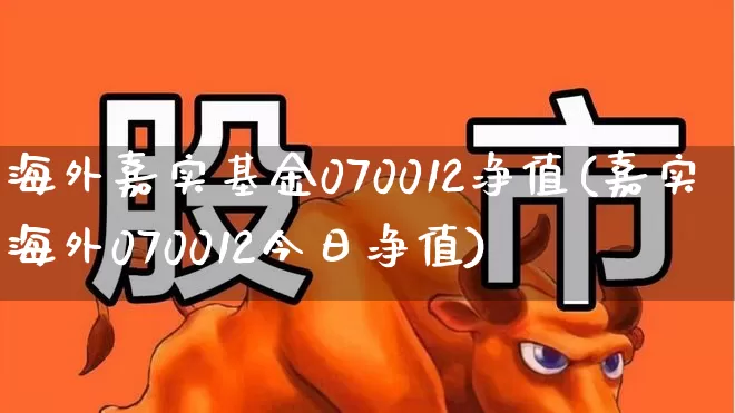 海外嘉实基金070012净值(嘉实海外070012今日净值)_https://www.syklpowerbike.com_科创板_第1张