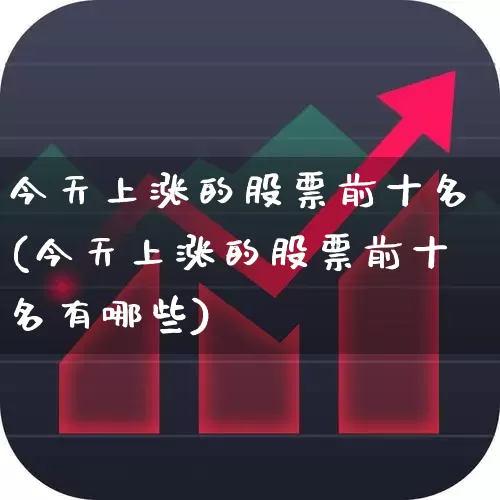 今天上涨的股票前十名(今天上涨的股票前十名有哪些)_https://www.syklpowerbike.com_创业板_第1张