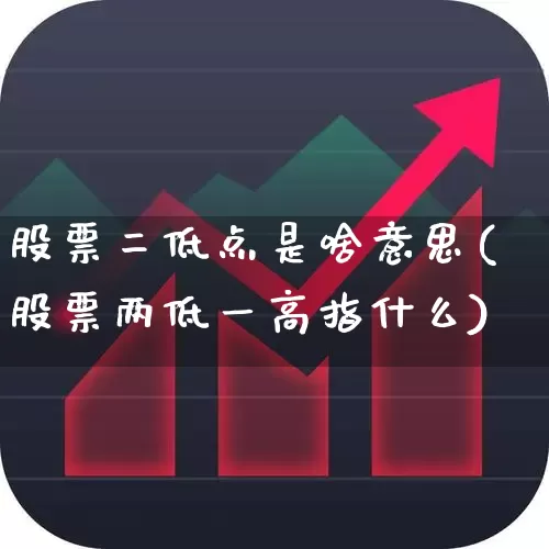 股票二低点是啥意思(股票两低一高指什么)_https://www.syklpowerbike.com_科创板_第1张