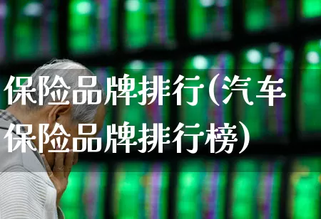 保险品牌排行(汽车保险品牌排行榜)_https://www.syklpowerbike.com_科创板_第1张