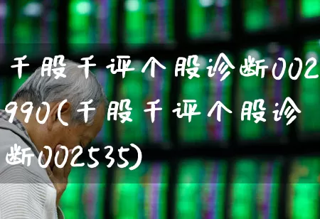 千股千评个股诊断002990(千股千评个股诊断002535)_https://www.syklpowerbike.com_创业板_第1张