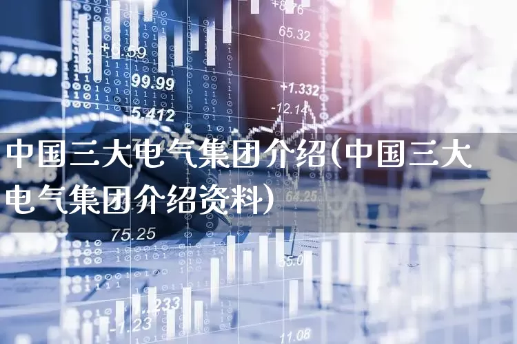 中国三大电气集团介绍(中国三大电气集团介绍资料)_https://www.syklpowerbike.com_上交所_第1张