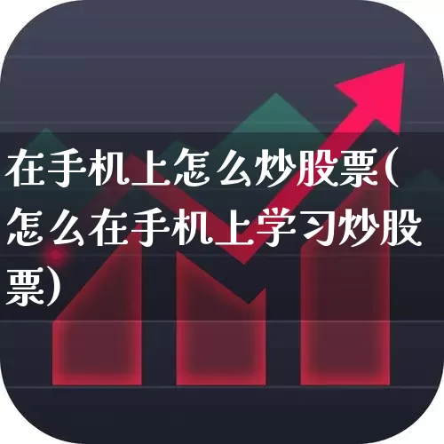 在手机上怎么炒股票(怎么在手机上学习炒股票)_https://www.syklpowerbike.com_创业板_第1张