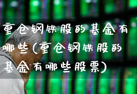 重仓钢铁股的基金有哪些(重仓钢铁股的基金有哪些股票)_https://www.syklpowerbike.com_创业板_第1张