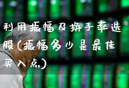利用振幅及换手率选股(振幅多少是最佳买入点)_https://www.syklpowerbike.com_创业板_第1张