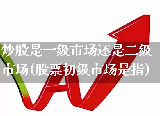 炒股是一级市场还是二级市场(股票初级市场是指)_https://www.syklpowerbike.com_科创板_第1张