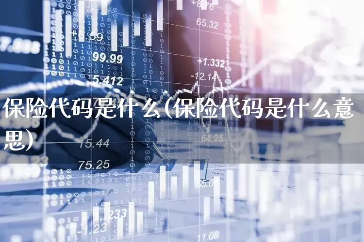 保险代码是什么(保险代码是什么意思)_https://www.syklpowerbike.com_上交所_第1张